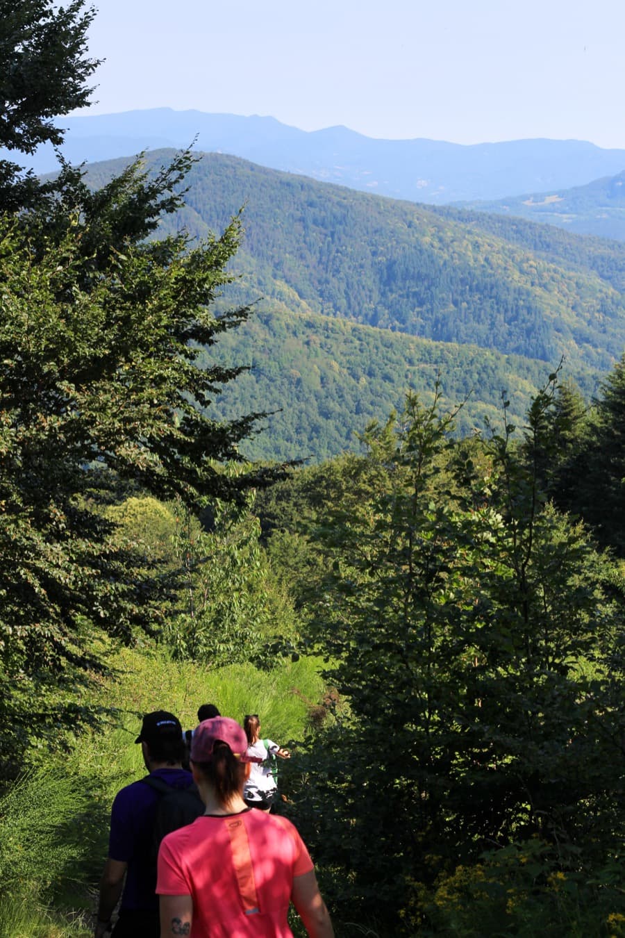 Escursionisti in Valtiberina